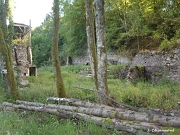 Des ruines, au-dessus de Lépange